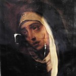 The Madonna - Pre-Restoration Work (completed painting never photographed)