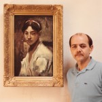 Reproduction of John Singer Sargent's Capri Girl