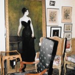 Reproduction of John Singer Sargent's Madame X